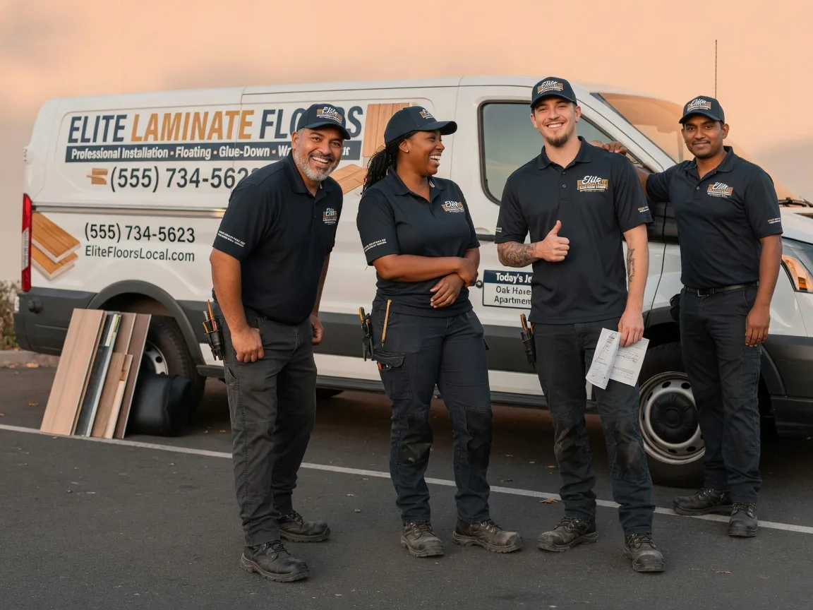 Laminate flooring installation company in Butte Des Morts, WI